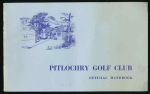 Pitlochry Golf Club official handbook (1961-1962)