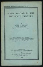 Scots abroad in the fifteenth century