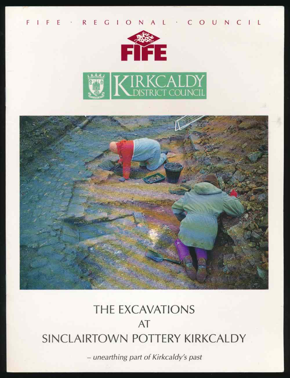 The excavations at Sinclairtow...