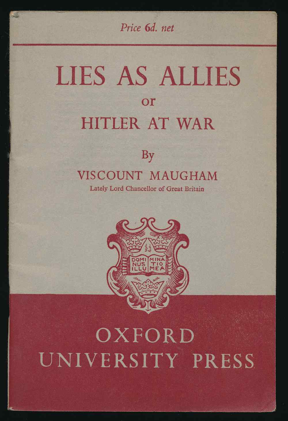 Lies as allies, or, Hitler at ...