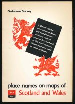 Place names on maps of Scotland and Wales.