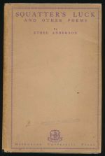 Squatter's luck, and other poems