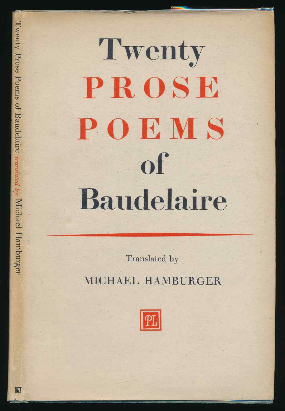 Twenty prose poems by Baudelai...