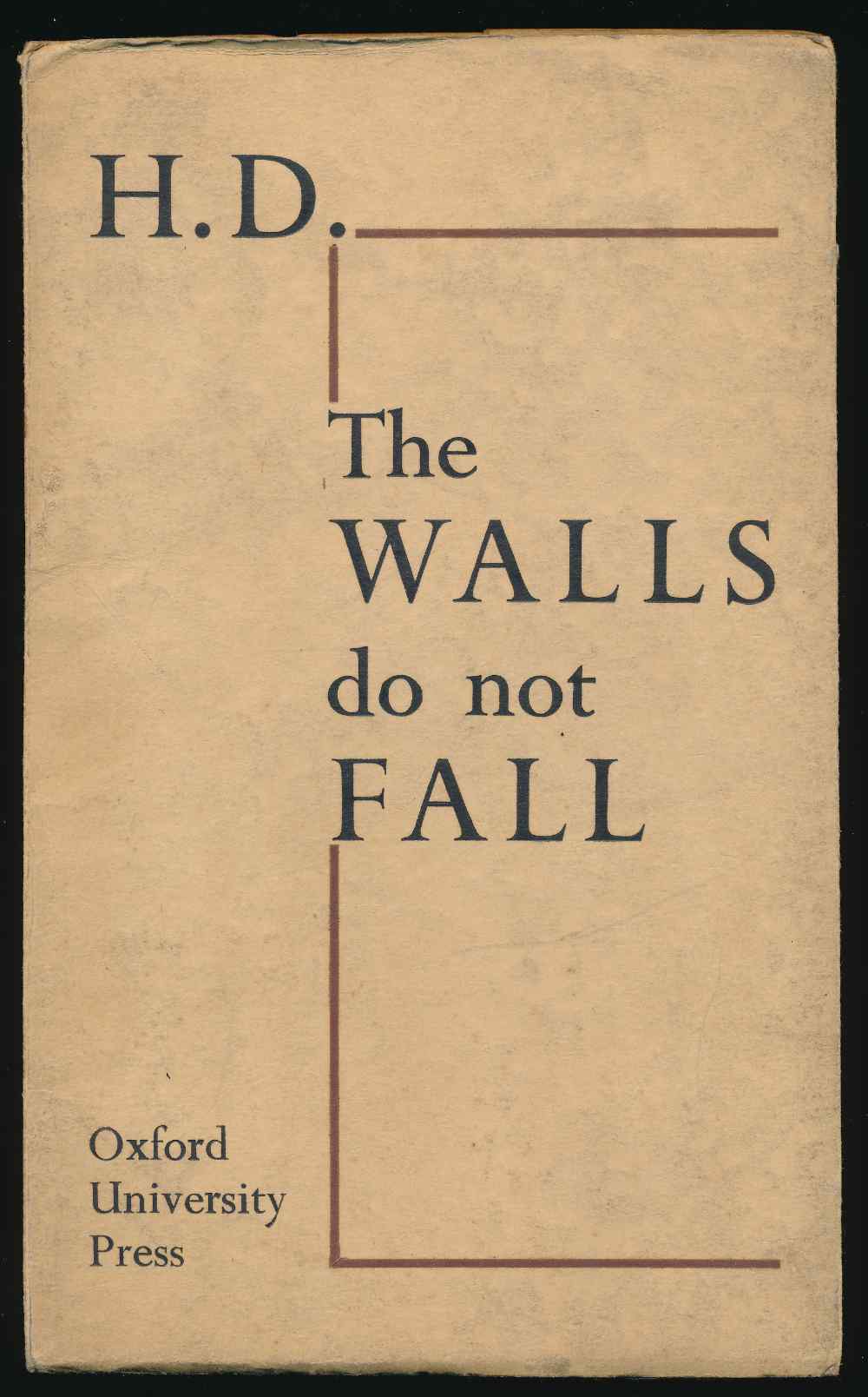 The walls do not fall