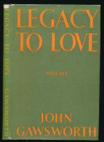 Legacy to love: selected poems 1931-1941