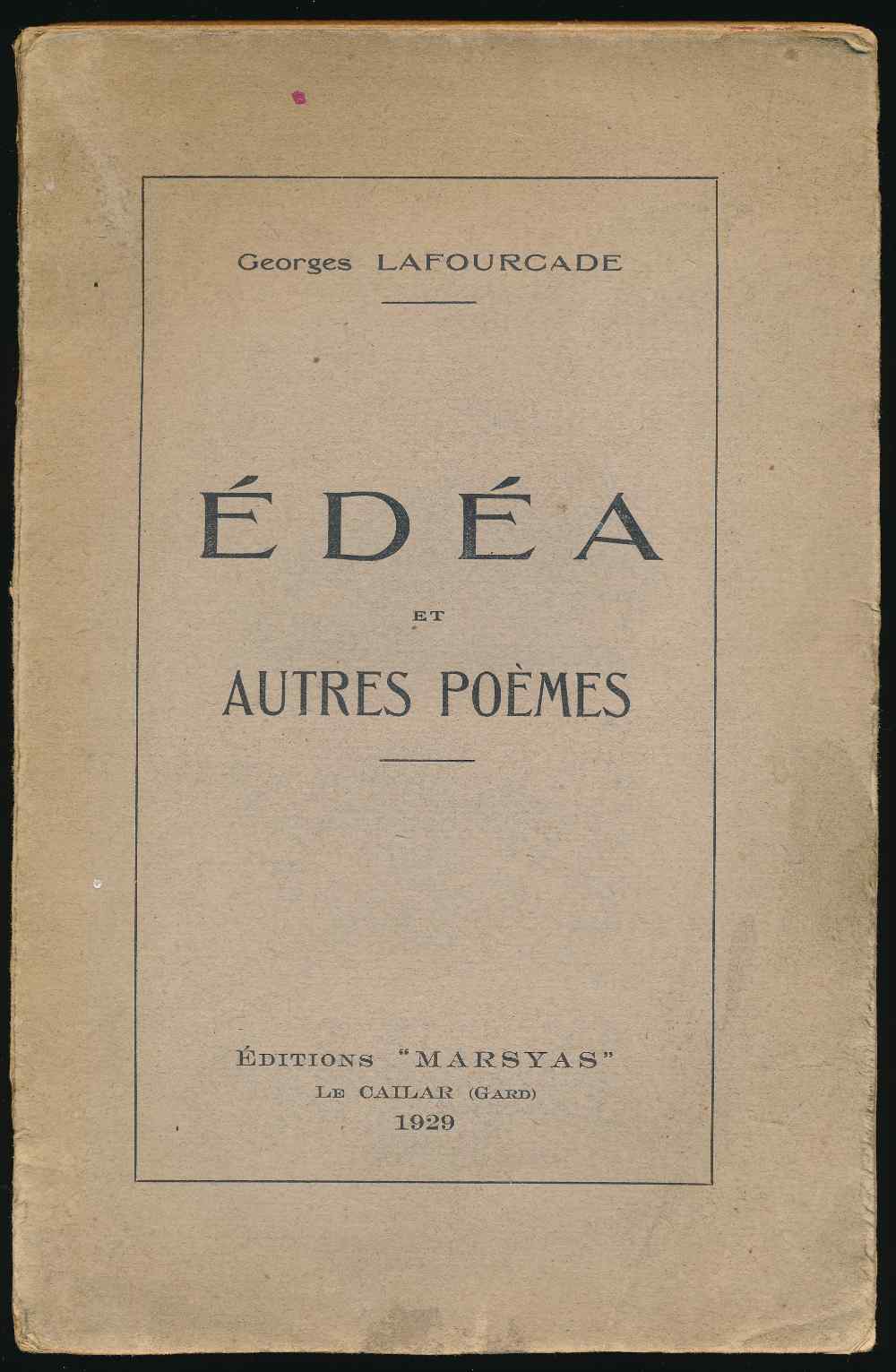 Édéa, et autres poèmes