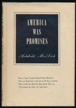 America was promises: a poem